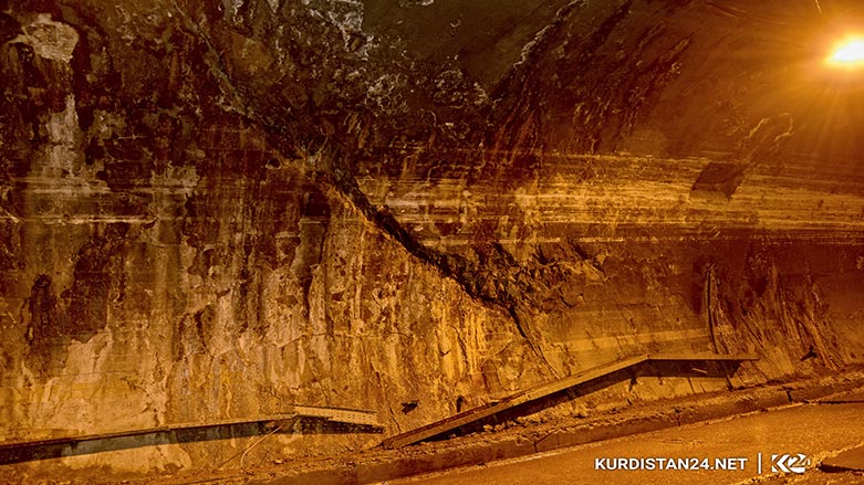 به‌ وێنه‌.. ڕۆژ دوای ڕۆژ تونێلی ده‌ربه‌ندیخان مه‌ترسیدارتر ده‌بێت